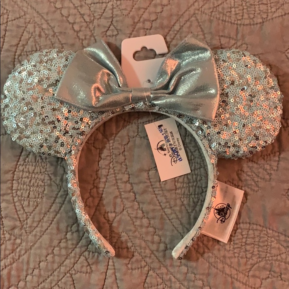 Disney Teal ears with tags